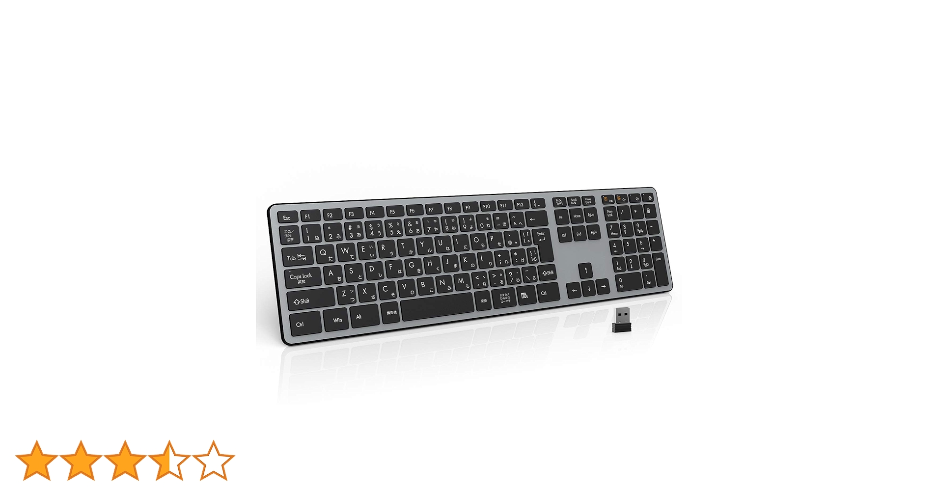 Amazon.co.jp: SEENDA ワイヤレスキーボード 無線 キーボード